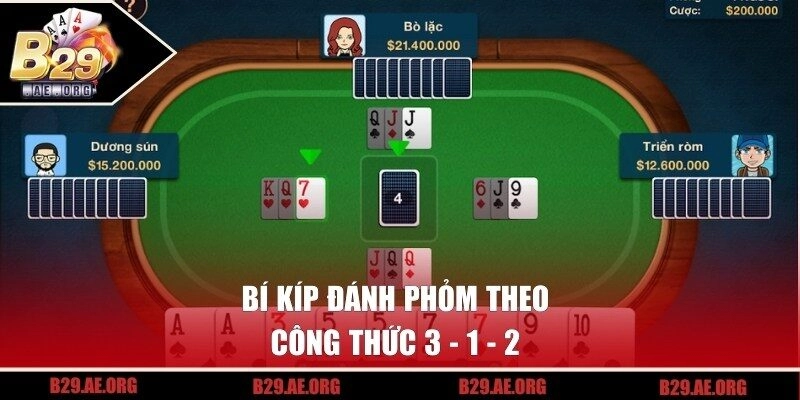 Chiến thuật Tá Lả chuẩn 3 - 1 - 2 giúp thắng dễ dàng